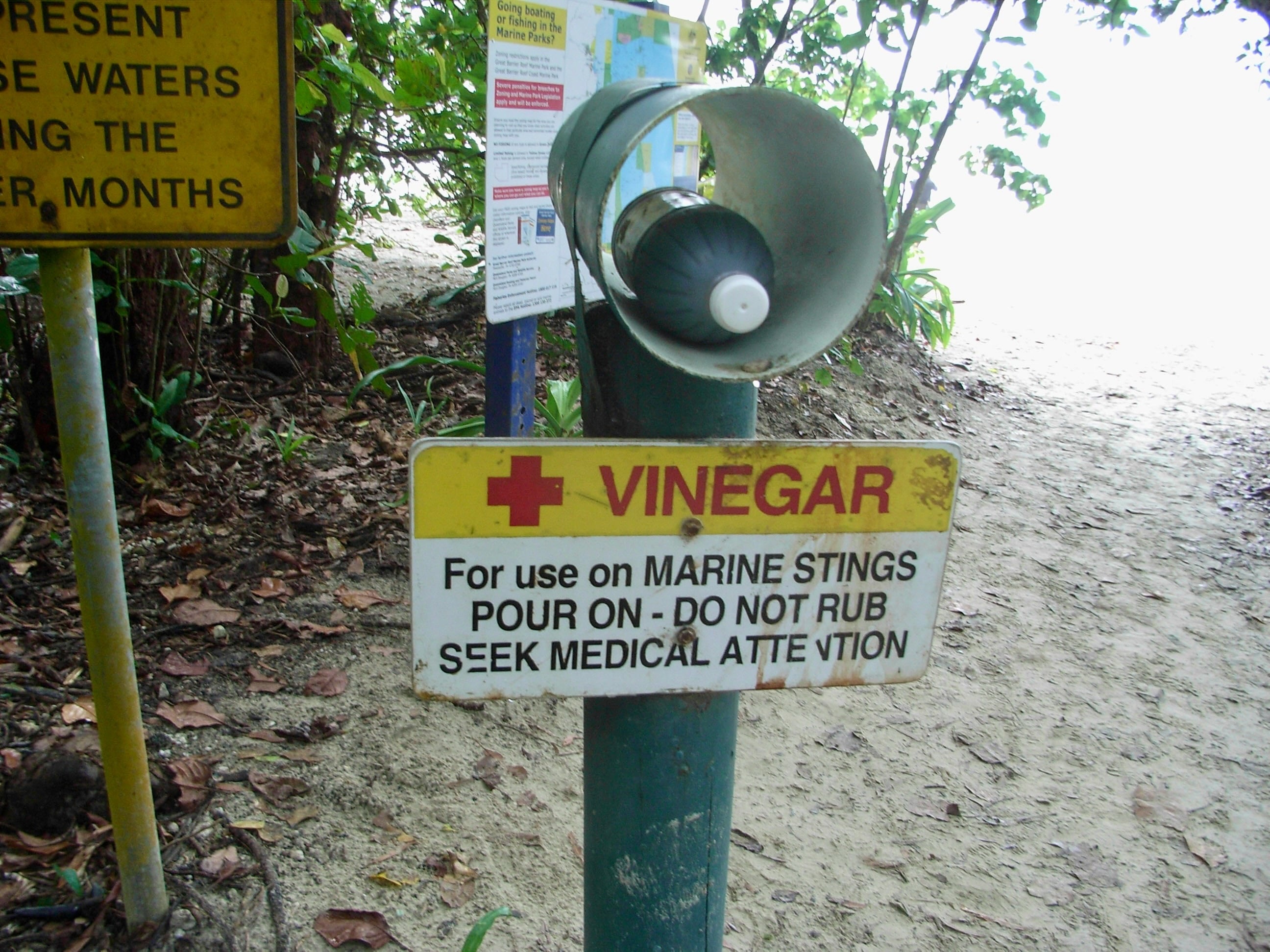 Essig als erste Hilfe